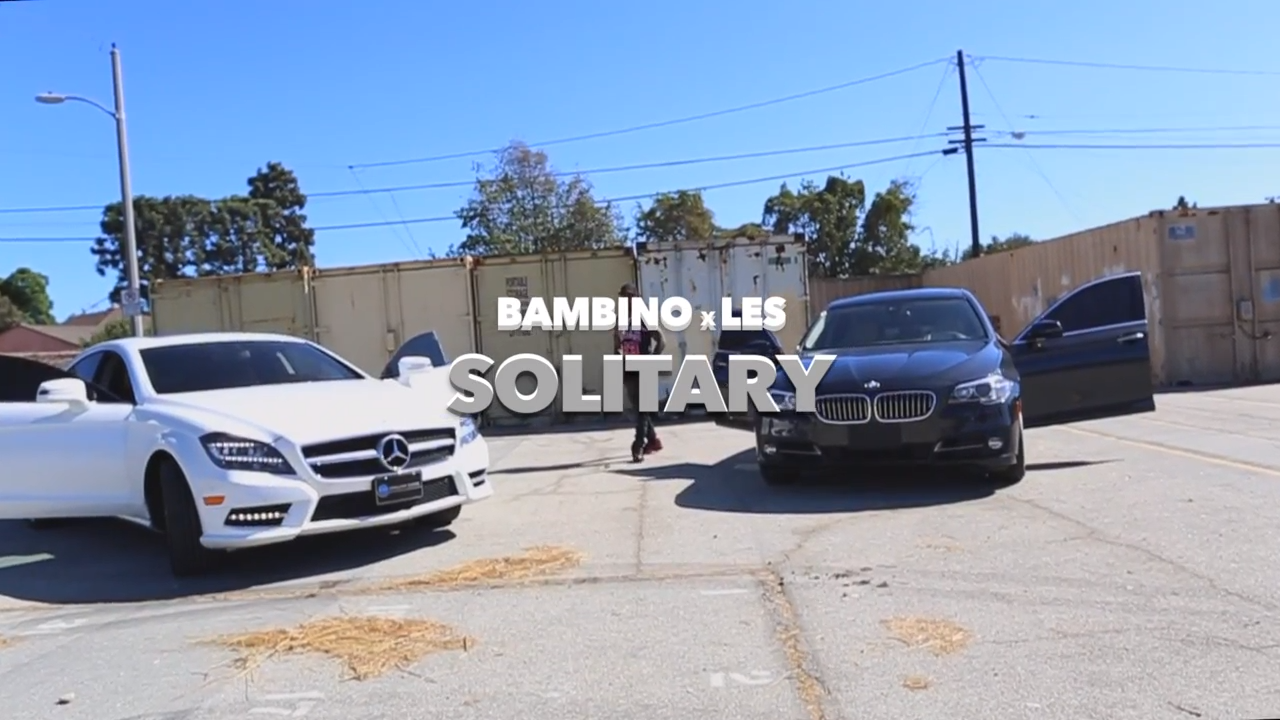 Bambino and Les connect for “Solitary” Video