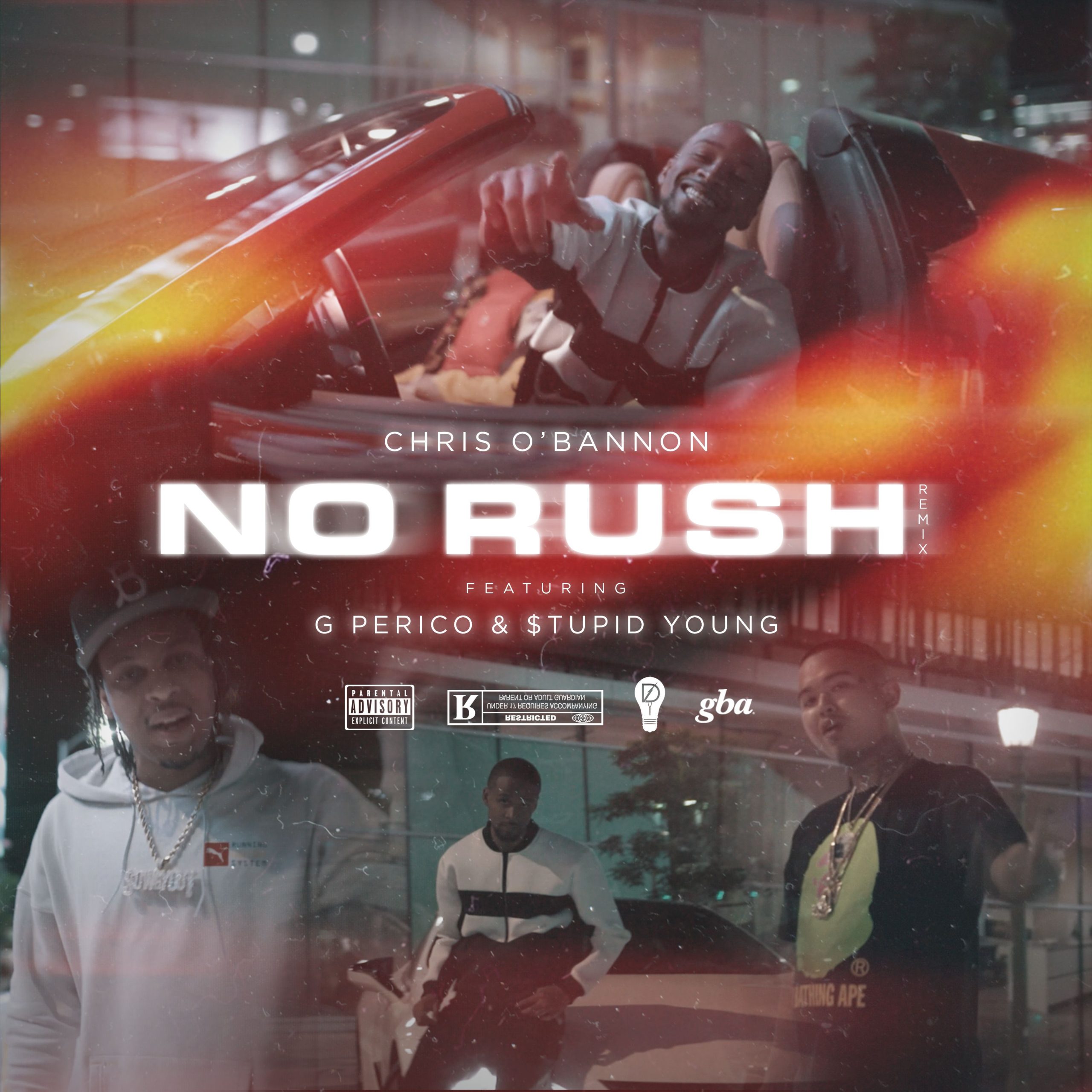 Chris O’Bannon recruits G Perico and $tupid Young for “No Rush” remix