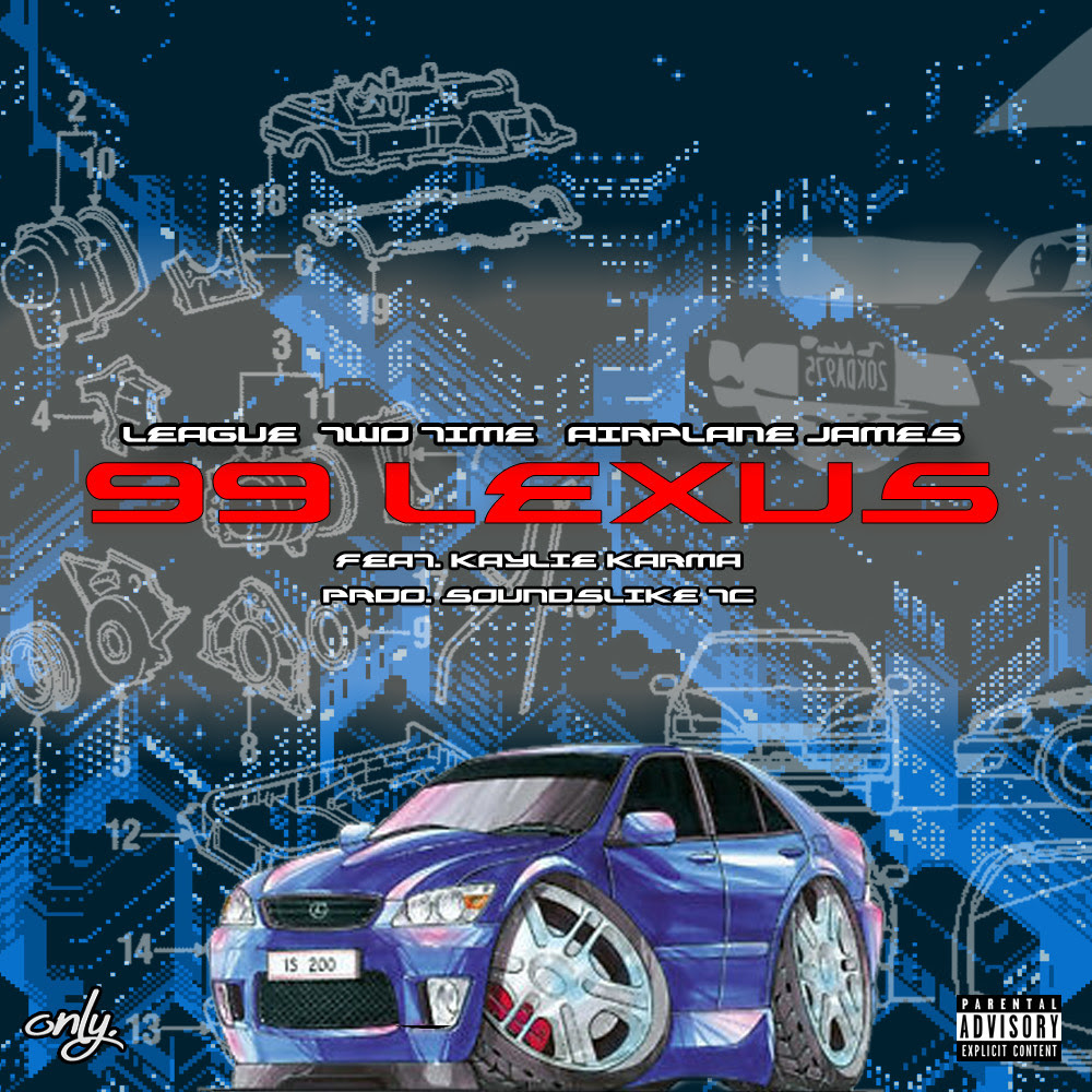 99′ Lexus Is a Luxurious Record by League, Two Time & Airplane James